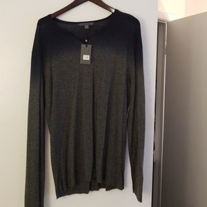 John Varvatos ombre thin sweater